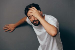 dizzy when bending over